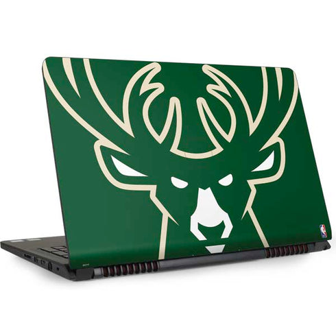 NBA Milwaukee Bucks Large Logo Dell Inspiron Skin